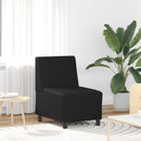 vidaXL | Karfa Nélküli Modularis Kanapé Egység | Fekete 55 x 74 x 82 cm