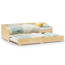 vidaXL nappali ágy matrac nélkül IRUN 90x200 cm