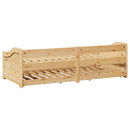 vidaXL nappali ágy matrac nélkül IRUN 90x200 cm