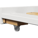 vidaXL fehér nappali ágy matrac nélkül IRUN 90x200 cm