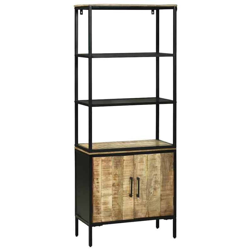 vidaXL Magasfiú Barna 70 x 35 x 180 cm Tömör mangófa