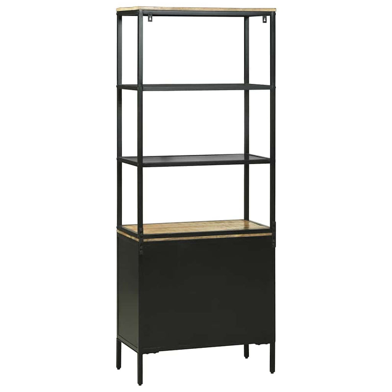 vidaXL Magasfiú Barna 70 x 35 x 180 cm Tömör mangófa