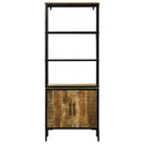 vidaXL Magasfiú Barna 70 x 35 x 180 cm Tömör mangófa