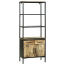 vidaXL Magasfiú fiókkal Barna 70 x 35 x 180 cm Tömör Mangófát