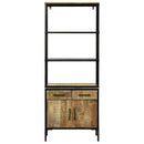 vidaXL Magasfiú fiókkal Barna 70 x 35 x 180 cm Tömör Mangófát