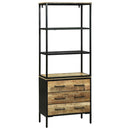 vidaXL Magasfiú Barna 70 x 35 x 180 cm Tömör mangófa