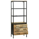 vidaXL Magasfiú Barna 70 x 35 x 180 cm Tömör mangófa