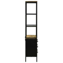 vidaXL Magasfiú fiókkal Barna 70 x 35 x 180 cm Tömör Mangófát