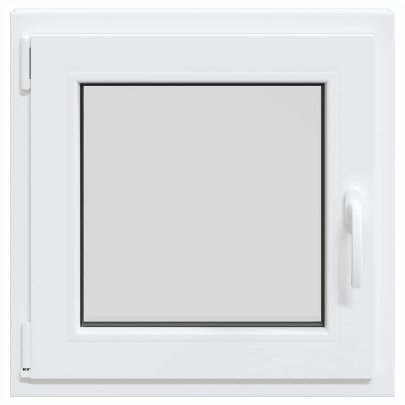 vidaXL "RISOR" pinceablak 50x50 cm, bukó-nyíló, DIN, bal oldali, fehér