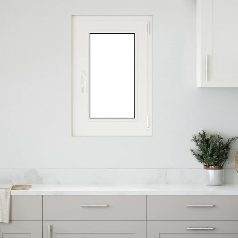 vidaXL "RISOR" pinceablak 50x75 cm, bukó-nyíló, DIN, jobb oldali, fehér