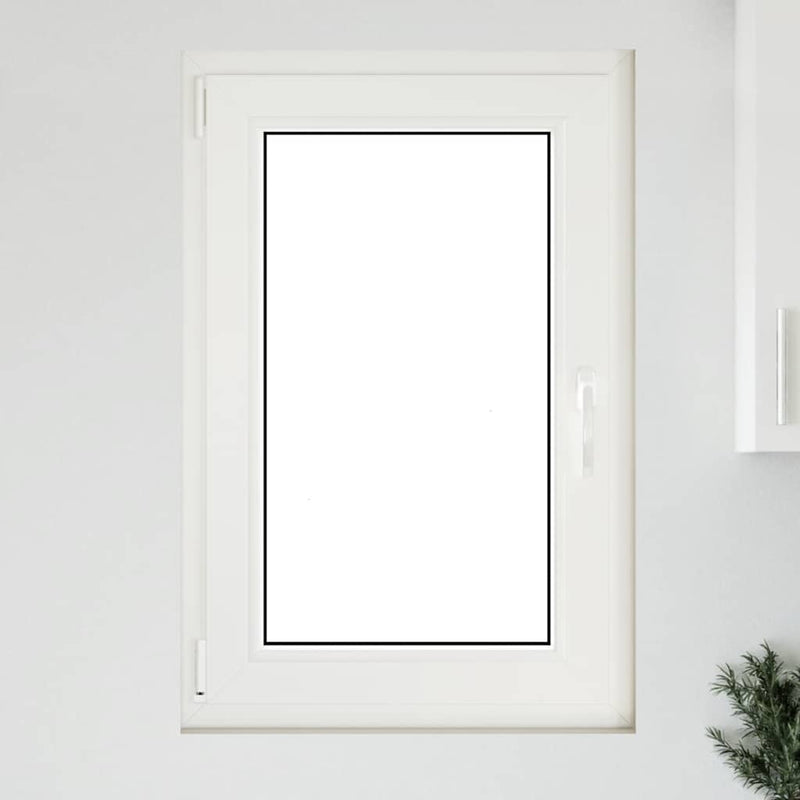 vidaXL fehér alagsori ablak RISOR 60x80 cm billenő-forgatható DIN bal