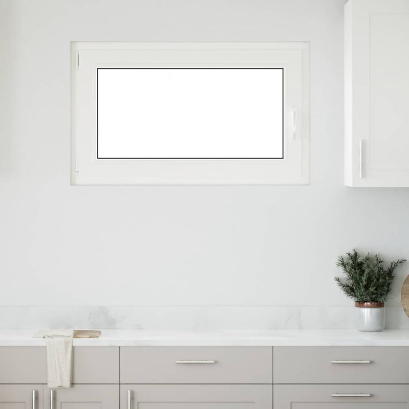 vidaXL "RISOR" pinceablak, 100x70 cm, bukó-nyíló, DIN, bal oldali, fehér