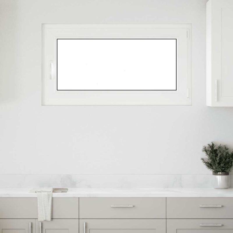 vidaXL "RISOR" pinceablak, 110x70 cm, bukó-nyíló, DIN, jobb oldali, fehér