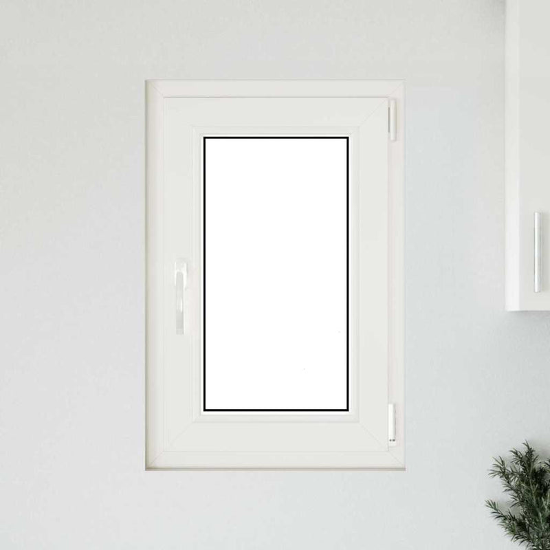 vidaXL "RISOR" pinceablak 50x75 cm, bukó-nyíló, DIN, jobb oldali, fehér