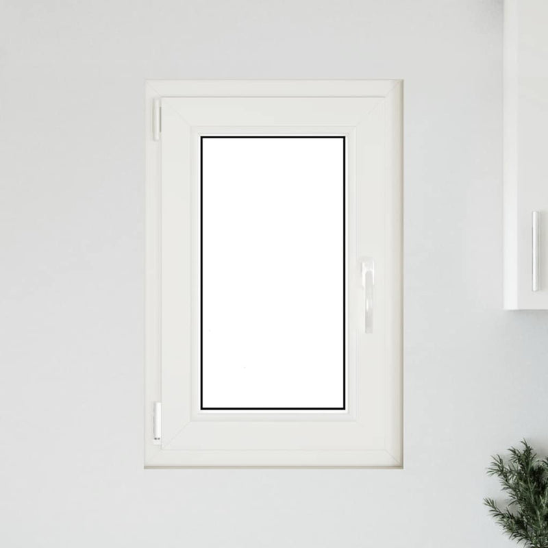 vidaXL "RISOR" pinceablak 50x75 cm, bukó-nyíló, DIN, bal oldali, fehér