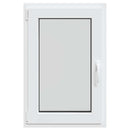 vidaXL "RISOR" pinceablak 60x100 cm, bukó-nyíló, DIN, bal oldali, fehér