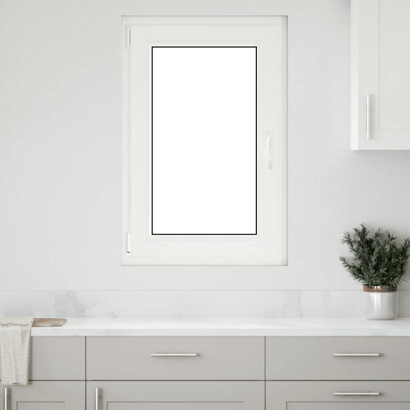 vidaXL "RISOR" pinceablak 60x100 cm, bukó-nyíló, DIN, bal oldali, fehér