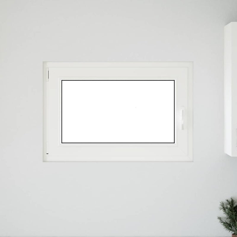 vidaXL "RISOR" pinceablak 90x70 cm, bukó-nyíló, DIN, bal oldali, fehér