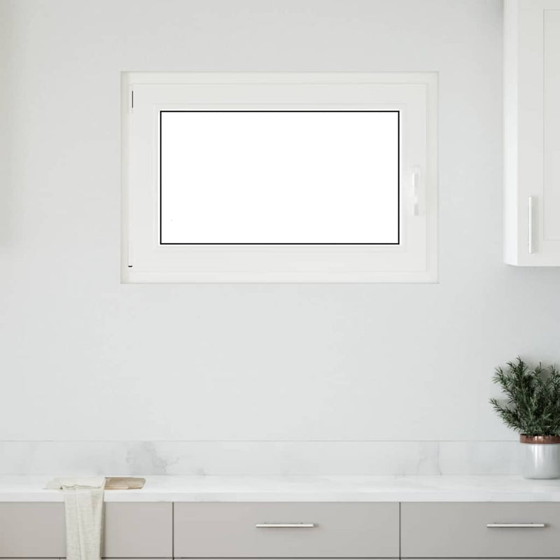 vidaXL "RISOR" pinceablak 90x70 cm, bukó-nyíló, DIN, bal oldali, fehér