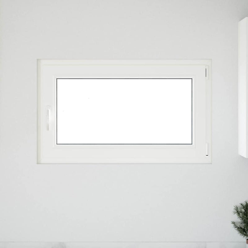 vidaXL "RISOR" pinceablak, 100x50 cm, bukó-nyíló, DIN, jobb oldali, fehér