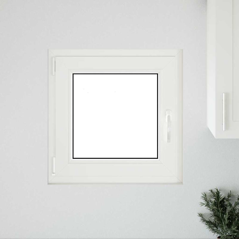 vidaXL "RISOR" pinceablak 50x50 cm, bukó-nyíló, DIN, bal oldali, antracit