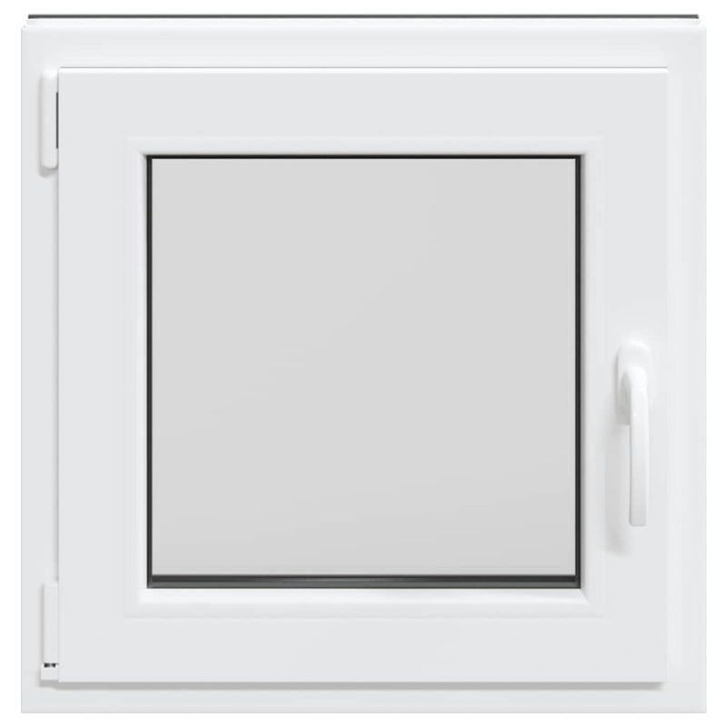 vidaXL "RISOR" pinceablak 50x50 cm, bukó-nyíló, DIN, bal oldali, antracit