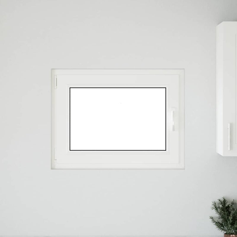 vidaXL "RISOR" pinceablak 80x50 cm, bukó-nyíló, DIN, bal oldali, antracit