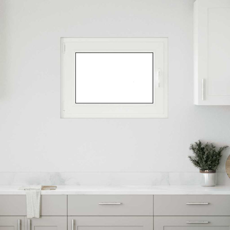 vidaXL "RISOR" pinceablak 80x60 cm, bukó-nyíló, DIN, bal oldali, antracit