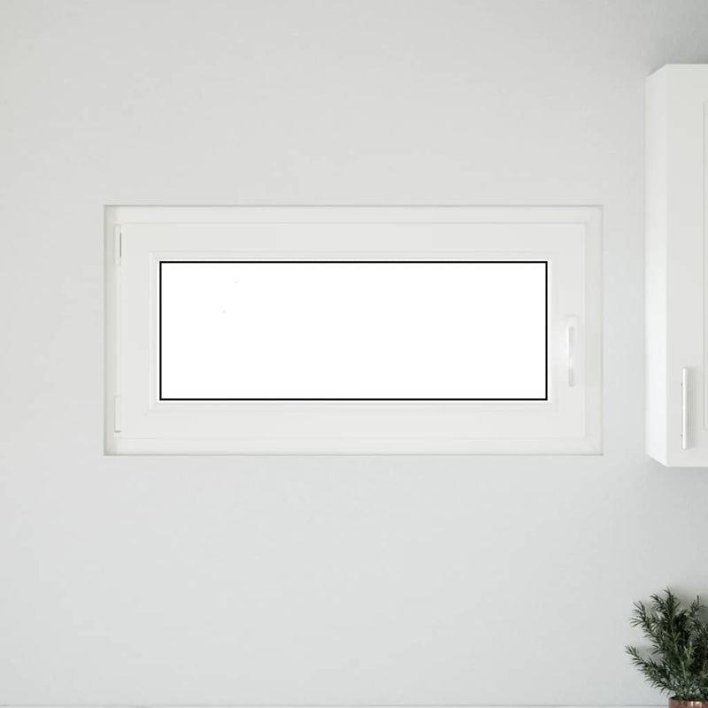 vidaXL "RISOR" pinceablak, 100x50 cm, bukó-nyíló, DIN, bal oldali, antracit