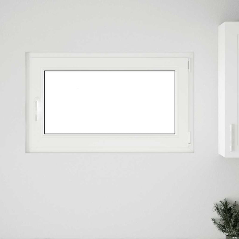 vidaXL "RISOR" pinceablak 100x60 cm, bukó-nyíló, DIN, jobb oldali, antracit