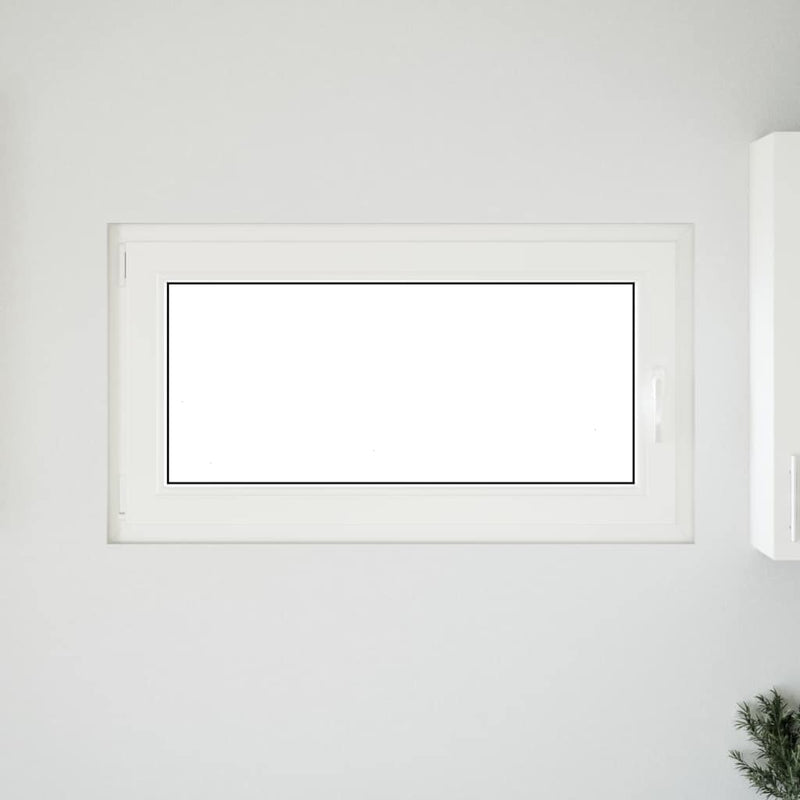 vidaXL "RISOR" pinceablak, 110x50 cm, bukó-nyíló, DIN, bal oldali, antracit