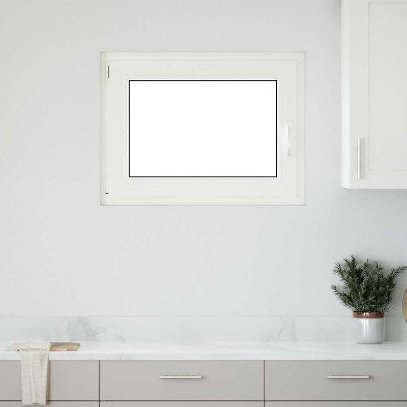 vidaXL "RISOR" pinceablak 80x60 cm, bukó-nyíló, DIN, bal oldali, antracit