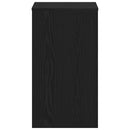 vidaXL fekete tölgyfa íróasztal 90 x 40 x 72 cm