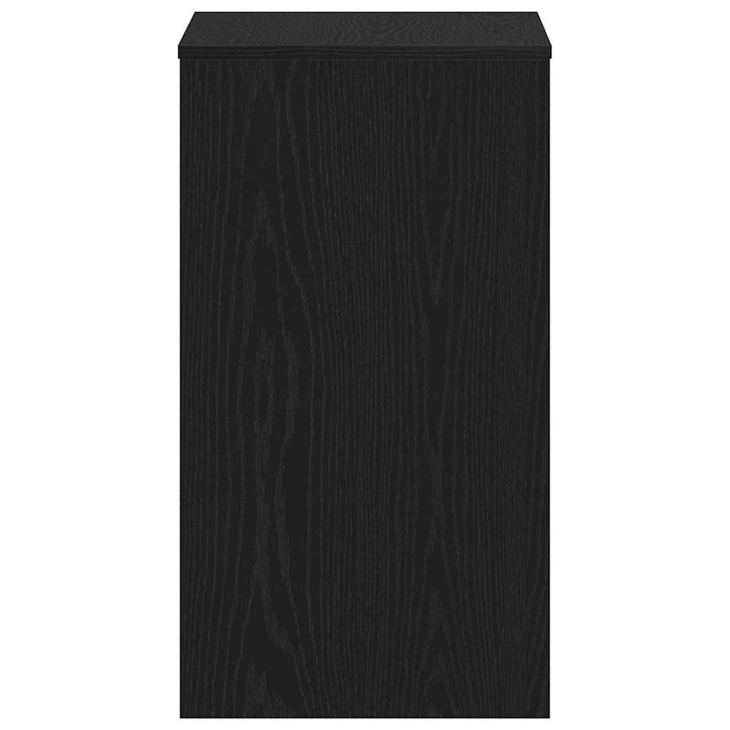 vidaXL fekete tölgyfa íróasztal 90 x 40 x 72 cm