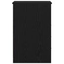 vidaXL fekete tölgy szerelt fa fiókos szekrény 40 x 50 x 76 cm