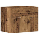 vidaXL antik fa szerelt fa mosdószekrény 60x38,5x46 cm