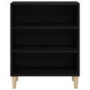 vidaXL Széf Fekete tölgy 57 x 35 x 70 cm Faanyag