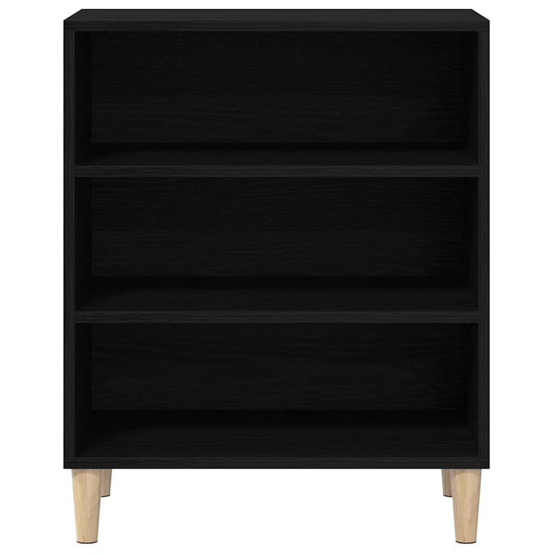 vidaXL Széf Musta tammi 57 x 35 x 70 cm Faanyag