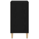 vidaXL Széf Musta tammi 57 x 35 x 70 cm Faanyag