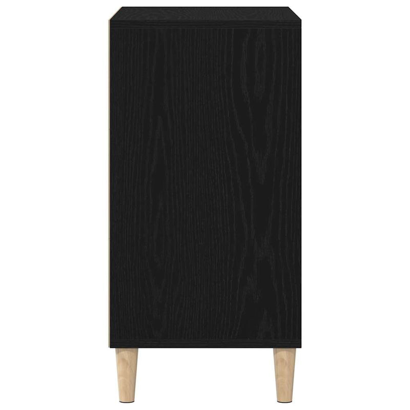 vidaXL Széf Musta tammi 57 x 35 x 70 cm Faanyag