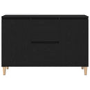 vidaXL Széf fiókkal Fekete 101 x 35 x 60 cm Faanyag