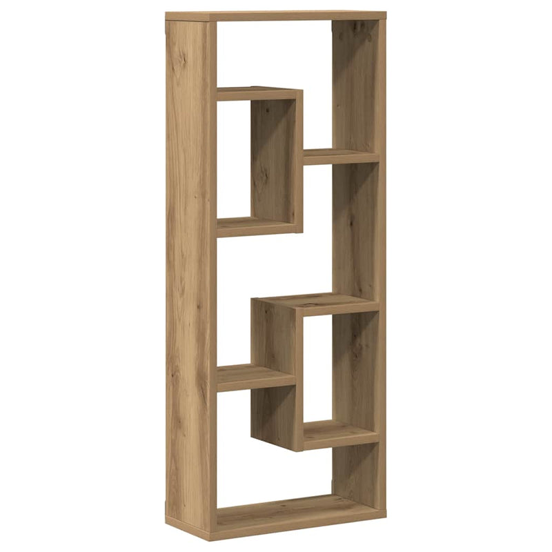 vidaXL kézműves tölgyfa fali polc 36 x 16 x 90 cm redőzött fa