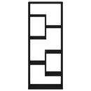 vidaXL fekete tölgyfa fali polc 36 x 16 x 90 cm