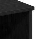 vidaXL Éjjeliszekrény 2 pcs Fekete tölgy 50 x 32 x 60 cm Faanyag