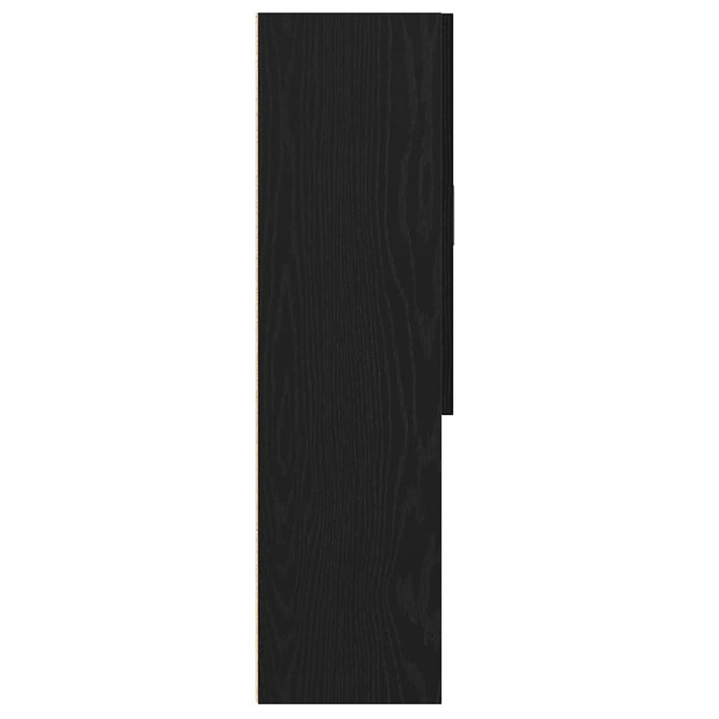 vidaXL fekete tölgy mosógépszekrény 70,5 x 25,5 x 90 cm