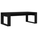 vidaXL Dohányzóasztal Fekete tölgy 102 x 50 x 35 cm Faanyag