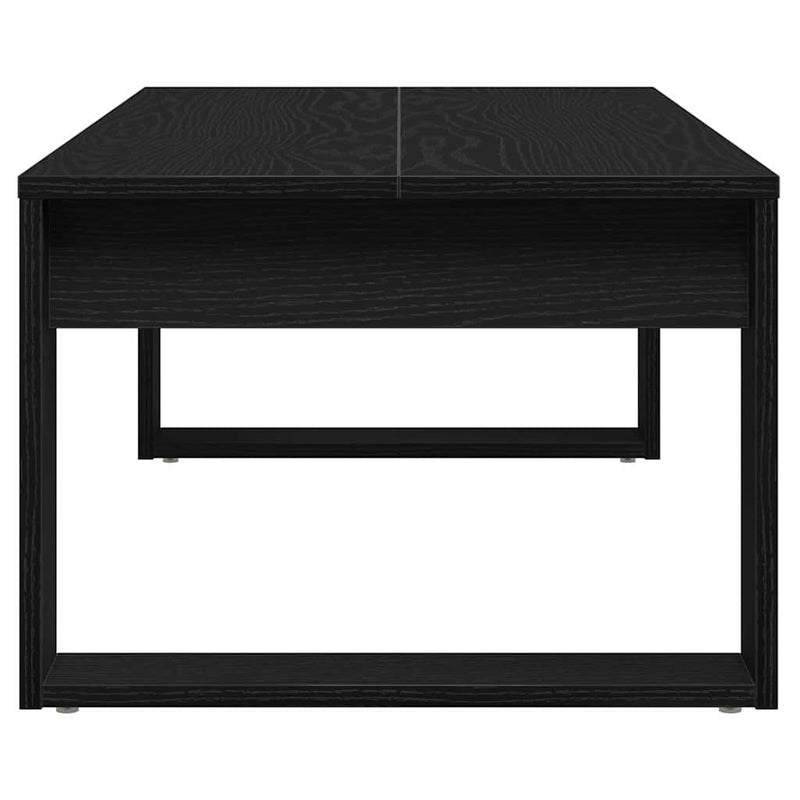 vidaXL Dohányzóasztal Musta tammi 102 x 50 x 35 cm Faanyag