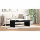 vidaXL Dohányzóasztal Fekete tölgy 102 x 50 x 35 cm Faanyag