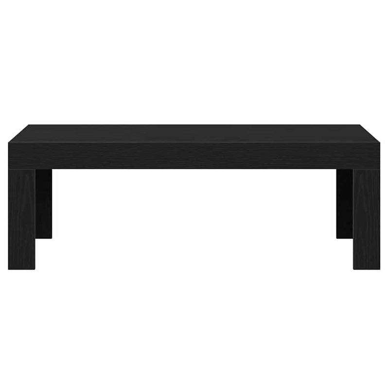 vidaXL Dohányzóasztal Musta tammi 102 x 50 x 35 cm Faanyag