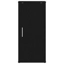 vidaXL 2 db fekete tölgy szerelt fa cipőszekrény 32x35x70 cm